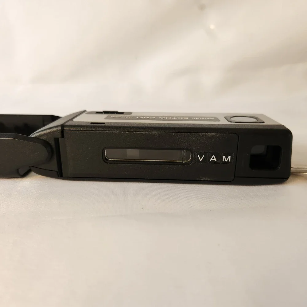 Vintage Kodak Ektra 200 110mm Film Pocket Camera Germany Retro 1980s Tech Style